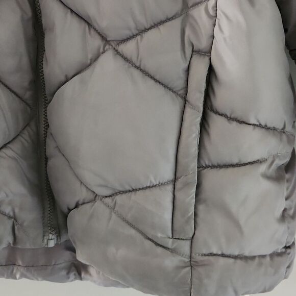 Fubu The Collection Puffer Gray Jacket 1X - Picture 6 of 15